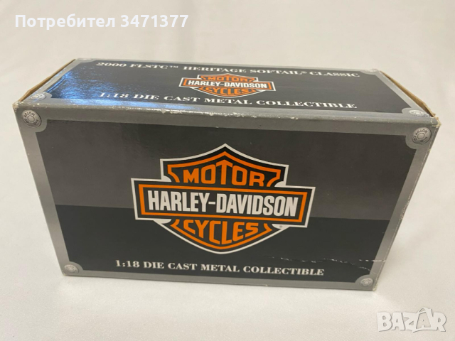 Колекционерски Harley Davidson със сертификат 1:18, снимка 5 - Колекции - 44929017