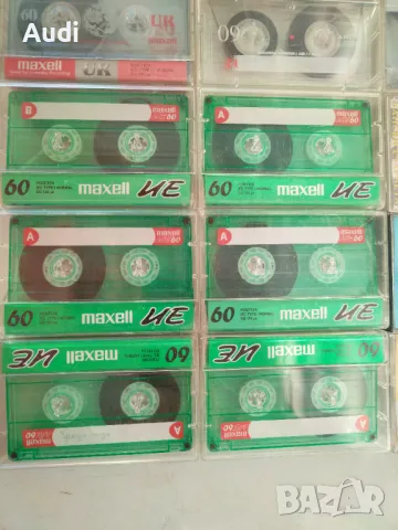 Чисто нови аудиокасети   MAXELL UE 60 Цена за брой 20лв. Изпращам по Еконт с преглед и тест, снимка 8 - Други - 47439100