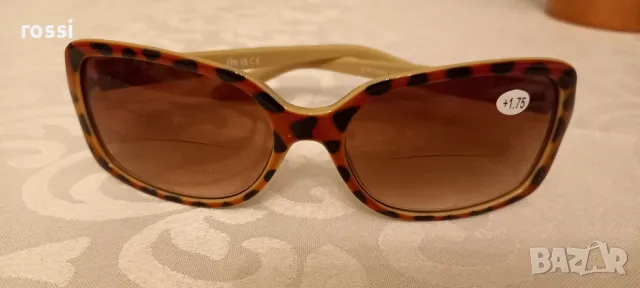 От Германия! Слънчеви диоптрични очила за четене + 1,75. Бифокални. Нови., снимка 2 - Слънчеви и диоптрични очила - 48181675