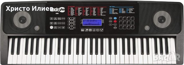 Синтезатор Дигитално Електронно Пиано  RockJam 61 Клавиша , снимка 2 - Синтезатори - 39289146