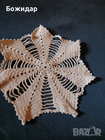 Ръчно Плетено Каре.(терличка). На 1 кука.