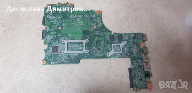 Дънна платка с процесор - DABLIDMB8E0 REV. E Toshiba L50-B SR1EK i3-4005u, снимка 3 - Части за лаптопи - 36291743