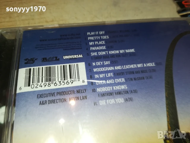 NELLY CD 1707251603, снимка 15 - CD дискове - 51052843