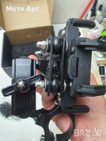 Gub Стойка за Мотор с Демпфер за всякакви голями телефони върти се на всякъде, снимка 7 - Аксесоари и консумативи - 51068207