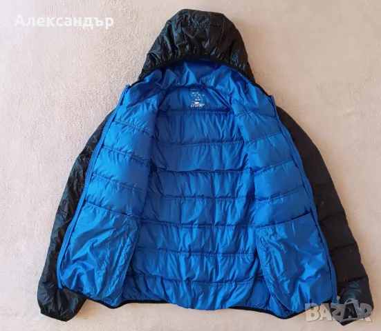 Черна пухенка Crane, снимка 2 - Якета - 49391802