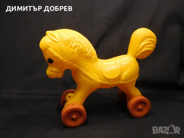 СТАРА РЕТРО СОЦ СССР ПЛАСТМАСОВА ИГРАЧКА КОНЧЕ 