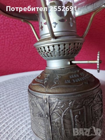 Газова лампа , снимка 4 - Антикварни и старинни предмети - 39971364