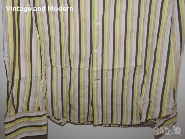 GUESS Jeans Мъжка риза с дълъг ръкав (М), снимка 3 - Ризи - 34115195