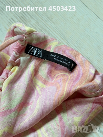 ZARA топ с отворен гръб, снимка 3 - Потници - 55880511