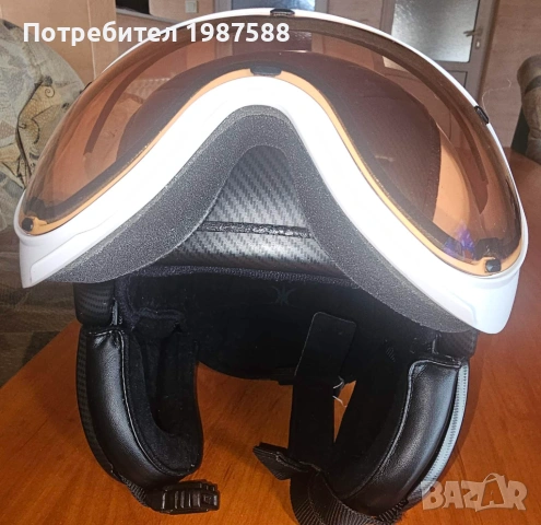 Ски каска SLOKKER BAKKA CARBON, снимка 3 - Зимни спортове - 53282242