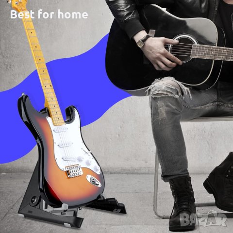 Универсална сгъваема стойка за китара Donner DS2, снимка 7 - Китари - 44460499