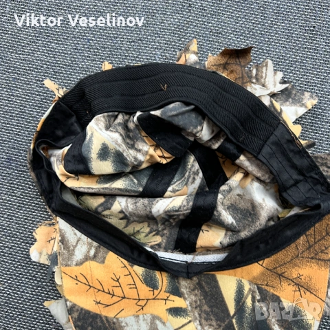 3D Камуфлажна Шапка One Size Листа Лов Camouflage Hunting, снимка 4 - Екипировка - 53514448