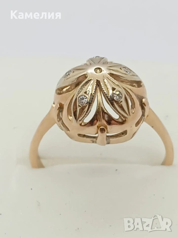 Руско злато , снимка 5 - Пръстени - 53300530