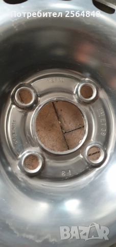 Метални джанти за Опел 14цола, снимка 2 - Гуми и джанти - 51618573