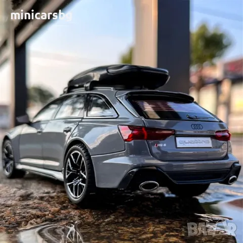 Метални колички: Audi RS6 Avant, снимка 4 - Колекции - 48322499