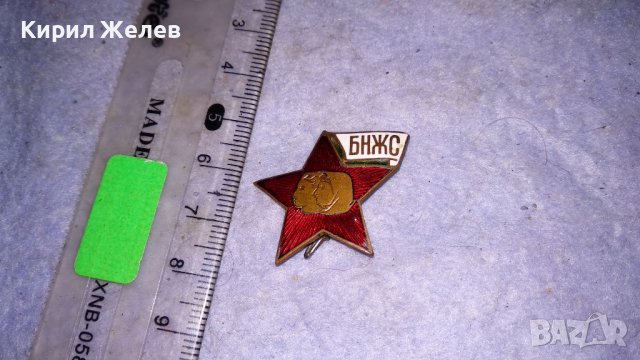 БНЖС Стара ЕМАЙЛИРАНА РЯДКА БРОНЗОВА СОЦ НРБ ЗНАЧКА ЖЕНСКИ СЪЮЗ 34260, снимка 4 - Колекции - 38970046