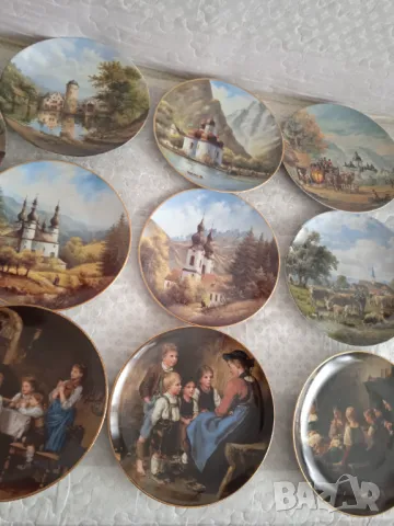 Немски колекционерски порцеланови чинии, снимка 5 - Картини - 47410897