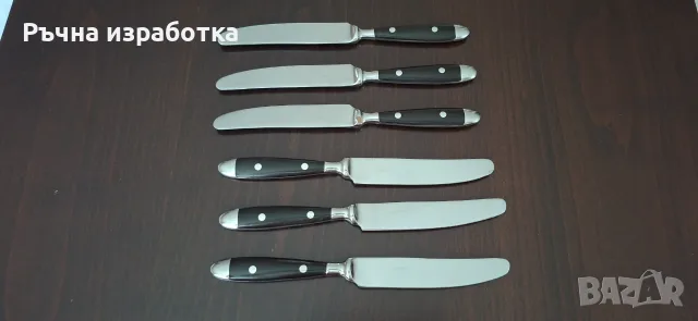 нож 6бр.rostfrei немски основен нож прибори за хранене комплект, снимка 11 - Прибори за хранене, готвене и сервиране - 55953211