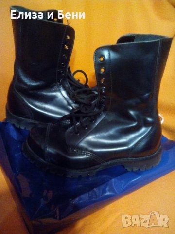 кубинки Гет а грип Get a grip естествен кожа, с метално бомбе!