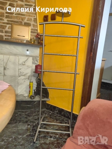 Хавлийник за баня от хром, снимка 2 - Други стоки за дома - 51950588