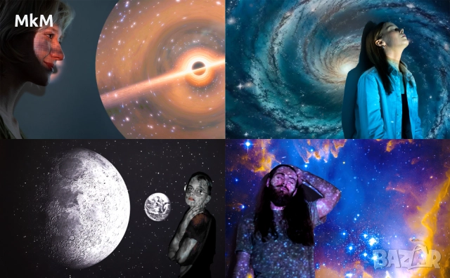 HD планетариумен проектор със звезди, MERTTURM Galaxy Star с 8 диска, снимка 6 - Плейъри, домашно кино, прожектори - 52449521