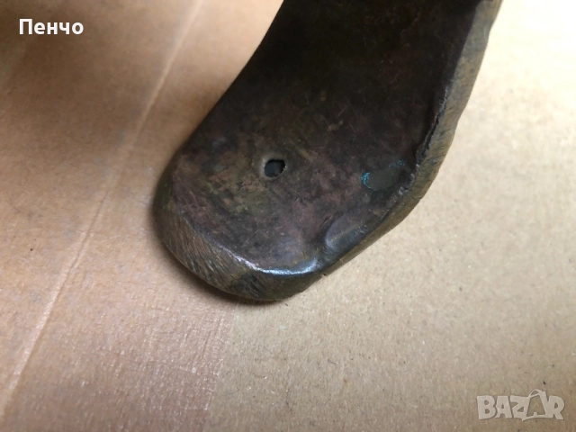 стара възрожденска гривна РОГАТКА - за реставрация, снимка 8 - Антикварни и старинни предмети - 45552263