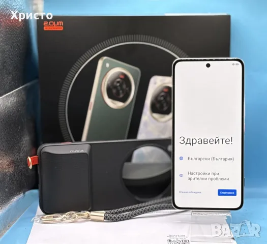 ГАРАНЦИОНЕН!!! ZTE Nubia Focus 2 Ultra 5G, 8GB RAM, 512GB, Forest Green, снимка 6 - ZTE - 56078508