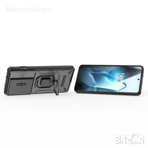 OnePlus 13 5G Удароустойчив Ring Holder Калъф и Протектор, снимка 4 - Калъфи, кейсове - 51273883