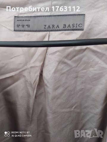 Zara палто, xs размер, носено веднъж, снимка 3 - Палта, манта - 35739242