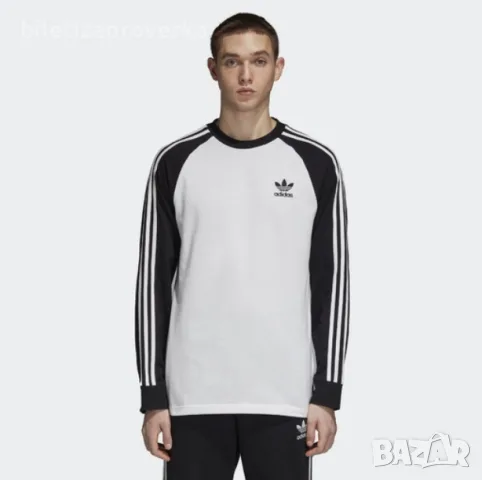 Тениска с дълъг ръкав Adidas Originals, размер S, снимка 2 - Тениски - 55827610