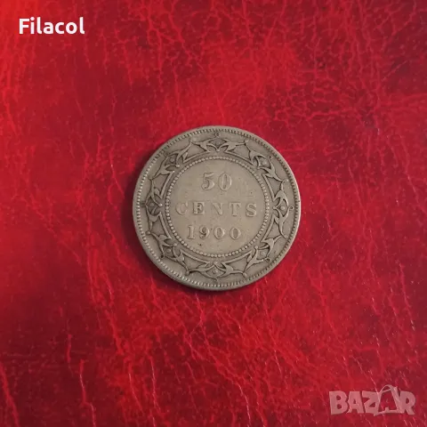 Нюфаундленд 50 цента 1900 година