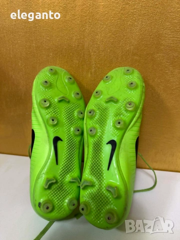 Детски футболни бутонки Nike Mercurial Victory VI FG Radiation Flare - Electric Green/Black , №38 , снимка 7 - Детски маратонки - 53863217