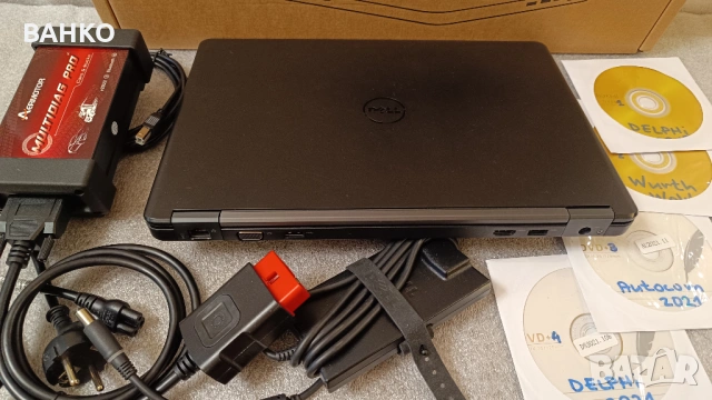 Комплект aвтодиагностика и лаптоп DELL с i5 процесор, снимка 2 - Аксесоари и консумативи - 53269022