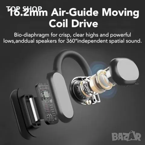 Нови Bluetooth 5.3 спортни слушалки с 75H възпроизвеждане и LED кутия, снимка 3 - Bluetooth слушалки - 49450956