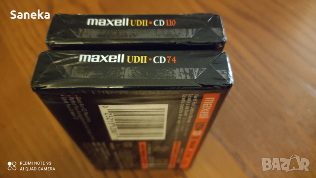 MAXELL UDII CD74, снимка 4 - Аудио касети - 36210985