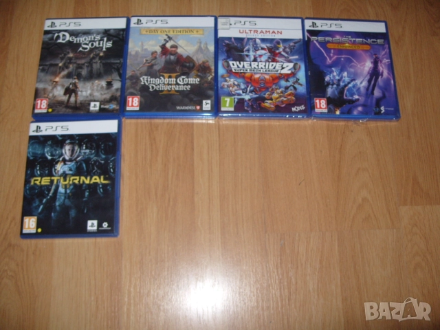 Игри за PlayStation 5, PS5 Част 4 - 60лв за брой