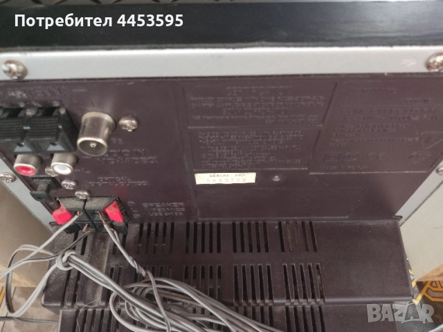 SONY CMT-DC1, снимка 5 - Ресийвъри, усилватели, смесителни пултове - 51486294