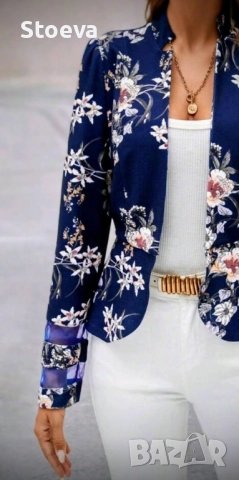Елегантно сако пролет- есен, снимка 4 - Сака - 52168279