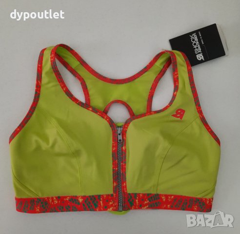 Shock Absorber - Дамски спортен сутиен Active, Лайм, 34C.                                      , снимка 2 - Корсети, бюстиета, топове - 39629150