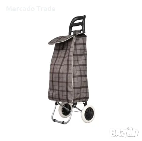  	Пазарска количка Mercado Trade, 12242, Текстил, Различни цветове , снимка 4 - Куфари - 48370249
