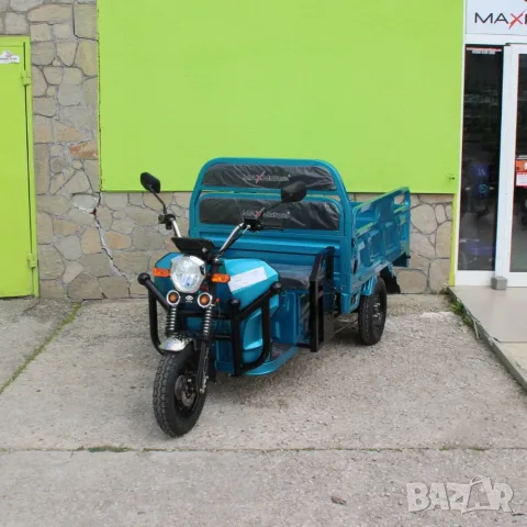 Товарна електрическа триколка HEAVY CARGO 2000W, 600кг, Max Motors, сертификат, снимка 13 - Мотоциклети и мототехника - 55844022