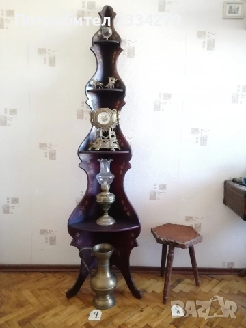 Стари холандски етажерка, часовник, пощенска кутия, полица са вестници и документи. , снимка 6 - Антикварни и старинни предмети - 52131442