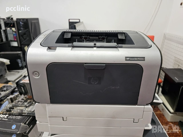 Принтер HP LaserJet P1006 лазерен принтер за офис/дом + 6 месеца гаранция | laser printer