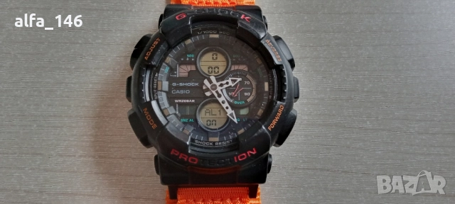 Мъжки часовник Casio G-Shock GA-140, снимка 9 - Мъжки - 52949545