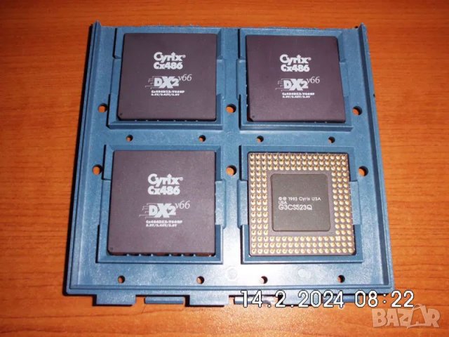 ⭐Нов процесор 486 Cyrix 486DX2-66 Mhz USA Производство 1993 година⭐, снимка 3 - Процесори - 39757070