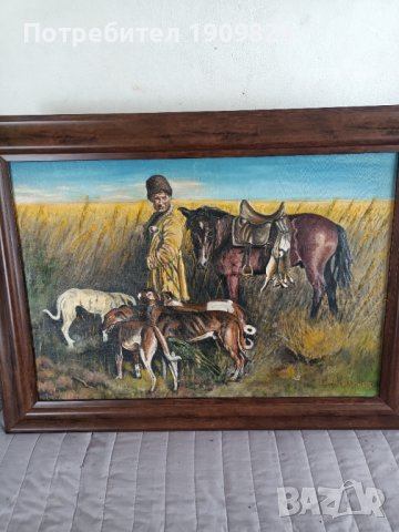 Маслена картина, снимка 3 - Картини - 41589938