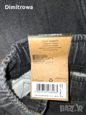 р-р 13-14 год.  F&F Kids Joggers, снимка 4 - Детски панталони и дънки - 48477877