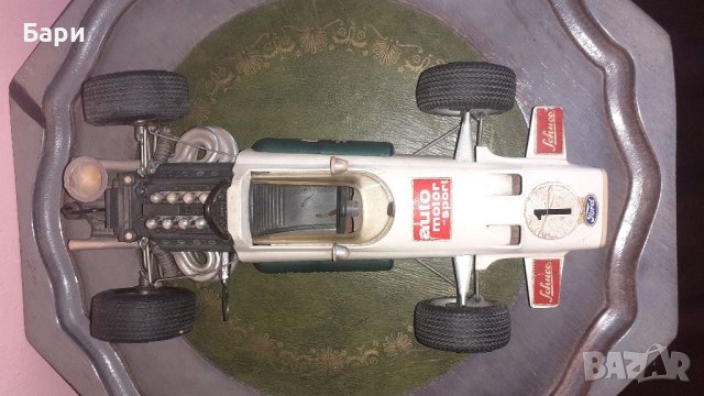 Рядка играчка състезателна кола на SCHUCO 356 175, Brabham Ford Formula 1, снимка 2 - Други ценни предмети - 41564899