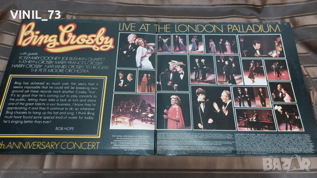 Bing Crosby – Live At The London Palladium, снимка 2 - Грамофонни плочи - 36354688