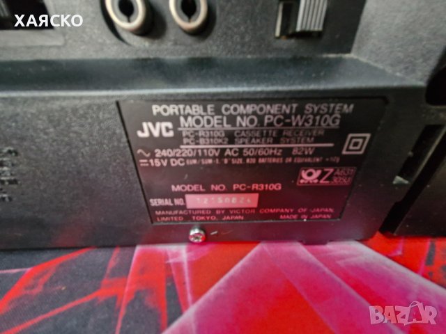 JVC PC-W310G, снимка 10 - Радиокасетофони, транзистори - 44328533